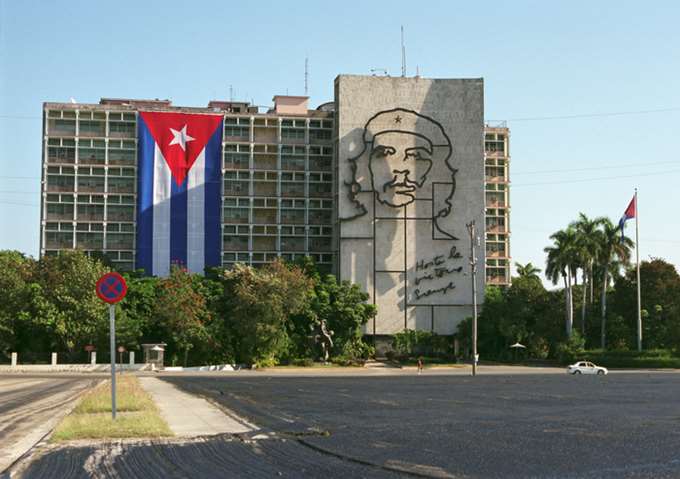 Площадь Революции на Кубе