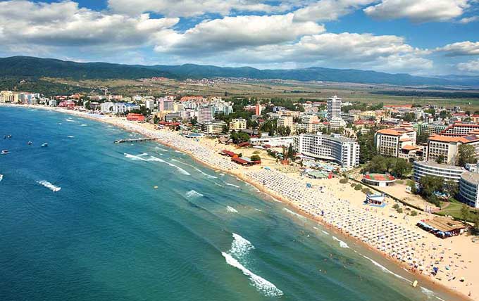 пляж в Болгарии